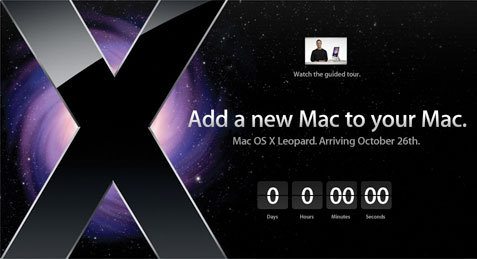 Mac OS X Leopard lanseres nå