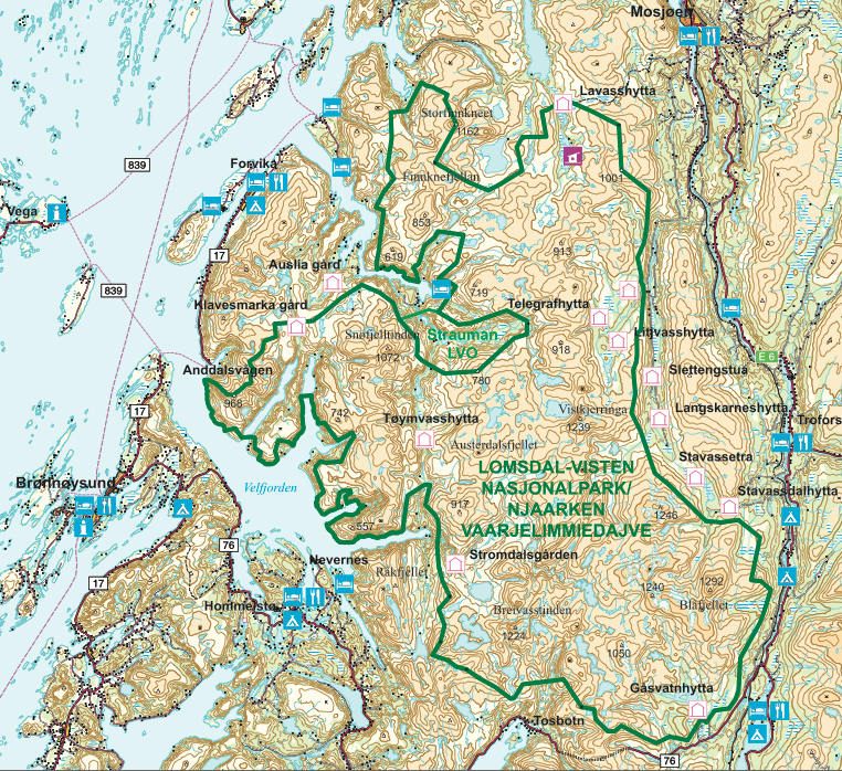 Lomsdal-Visten nasjonalpark