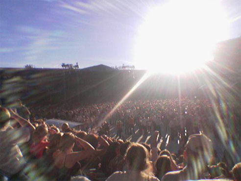 R.E.M. på Ullevål stadion 22. juni 2005