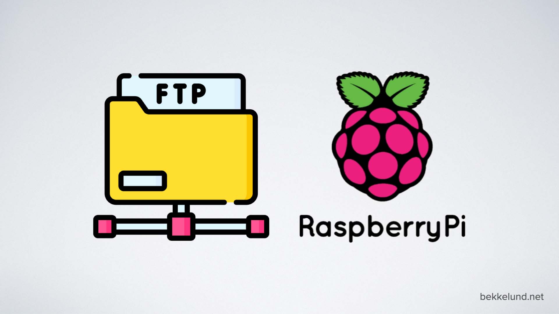 FTP-server med Raspberry Pi • Ikon: https://www.flaticon.com/free-icon/ftp_9544001